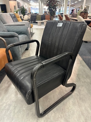 Fauteuil Rene, zwart